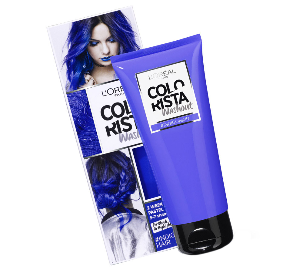 LOREAL COLORISTA WASHOUT FARBA ZMYWALNA INDIGO - 6891185127 - oficjalne