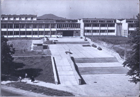 ZGORZELEC - TECHNIKUM ENERGETYCZNE - SCHODY - 1970