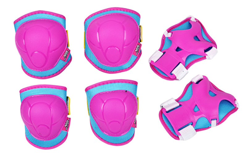 KASK + OCHRANIACZE NA ROLKI ROWER DLA DZIECI r.S 7226117230