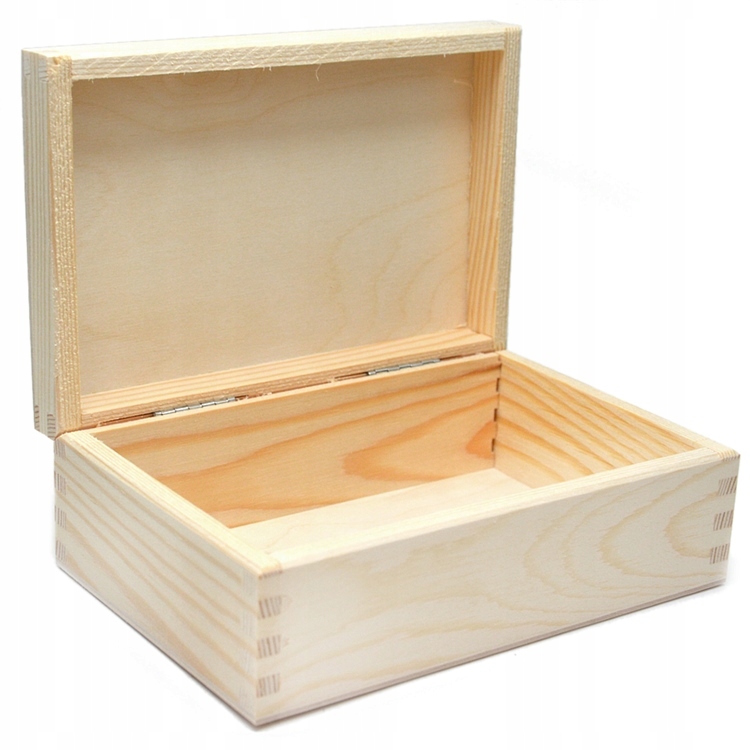 Pudełko drewniane 22x16x8 cm DECOUPAGE