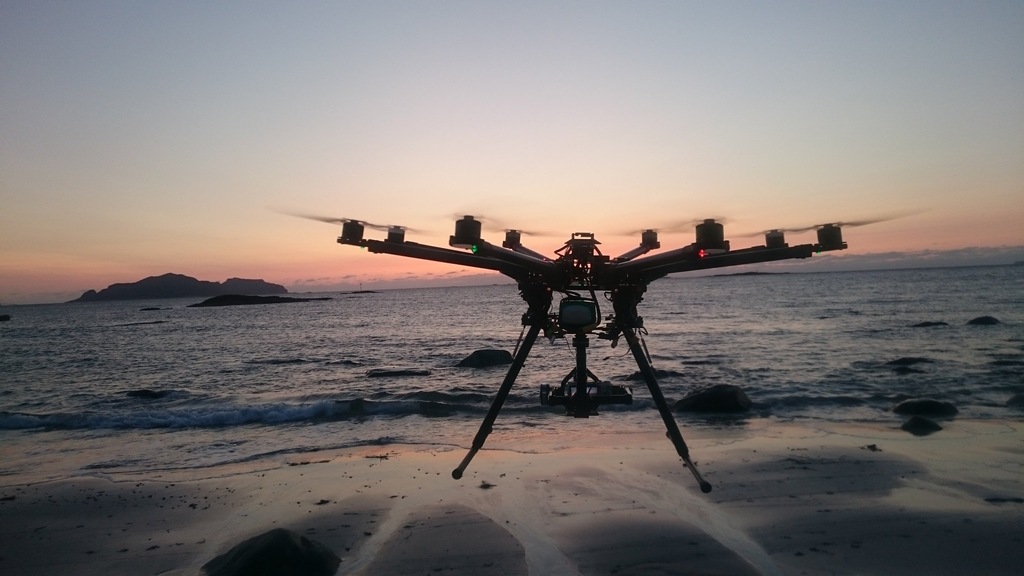 Octocopter RCTimer S1100 Pixhawk PX4 3DR Telemetri