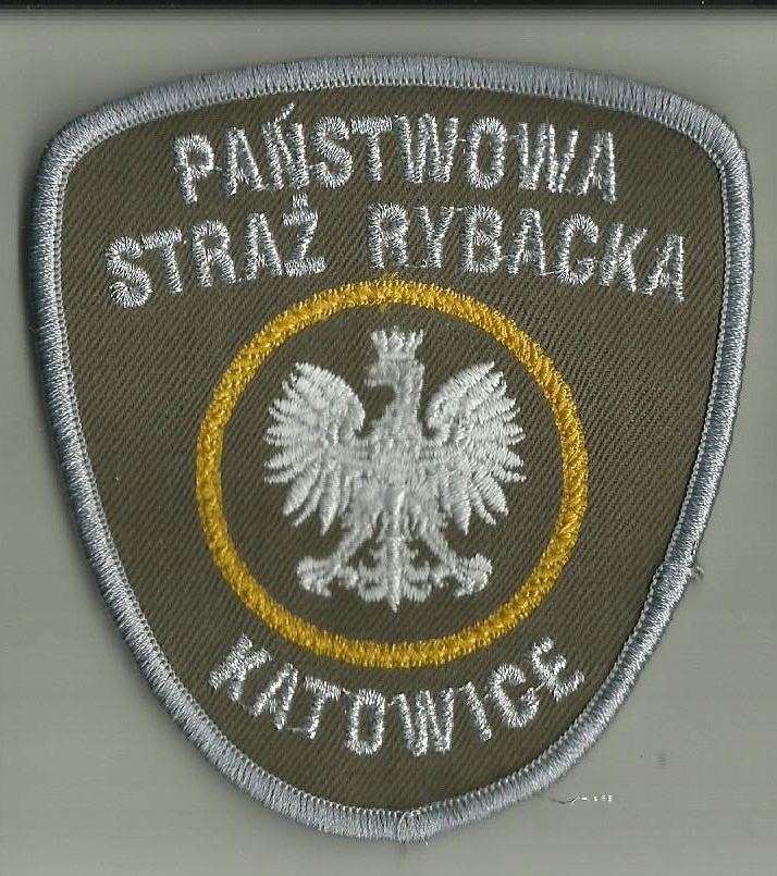Naszywka Państwowa Straż Rybacka Katowice