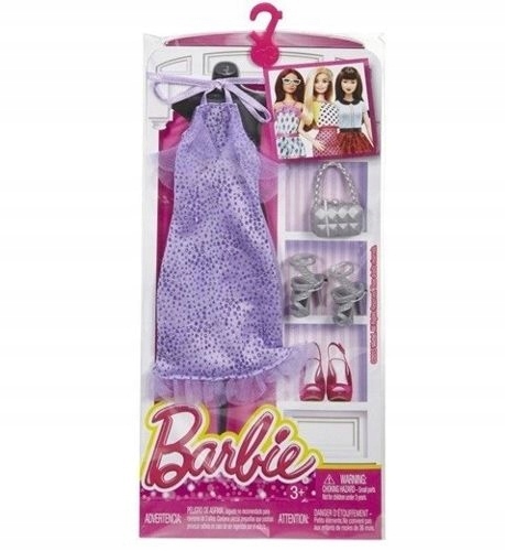 Barbie Fashionistas sukienka z dodatkami DNV24
