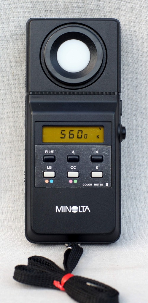 KOLORYMETR MINOLTA COLOR METER II   IDEALNY STAN
