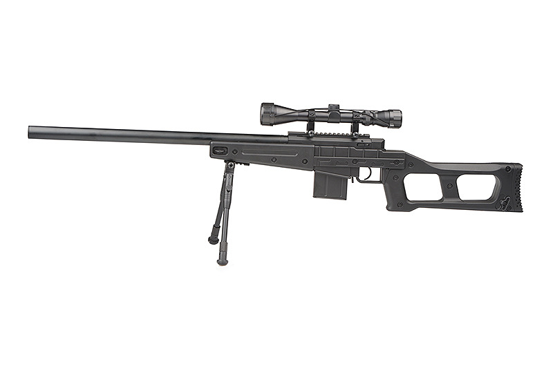 Karabin snajperski ASG MB4408D - luneta + dwójnóg