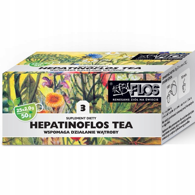 Herbatka - HEPATINOFLOS TEA (wątroba)
