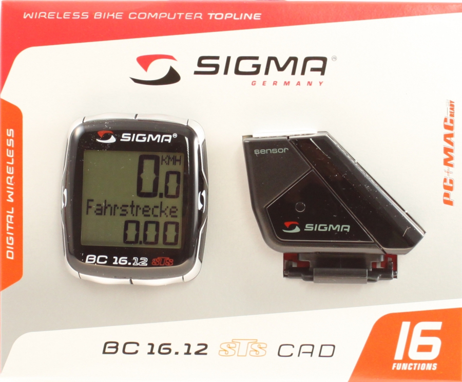 SIGMA BC 16.12 STS CAD LICZNIK ROWEROWY