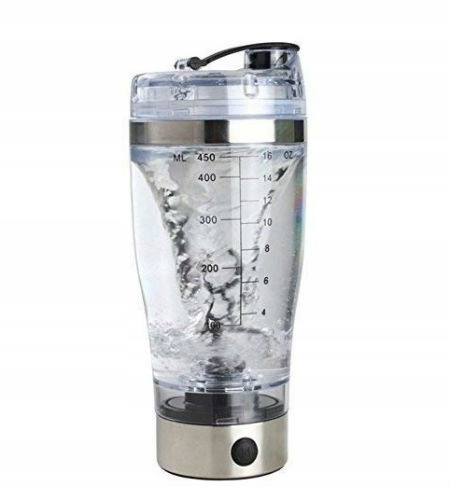 BUTELKA BIDON SHAKER ELEKTRYCZNY 450ML