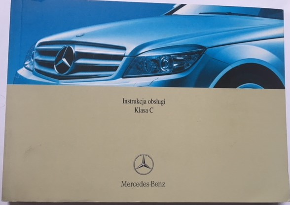 Mercedes C klasa W204 instrukcja polska 2007-2010