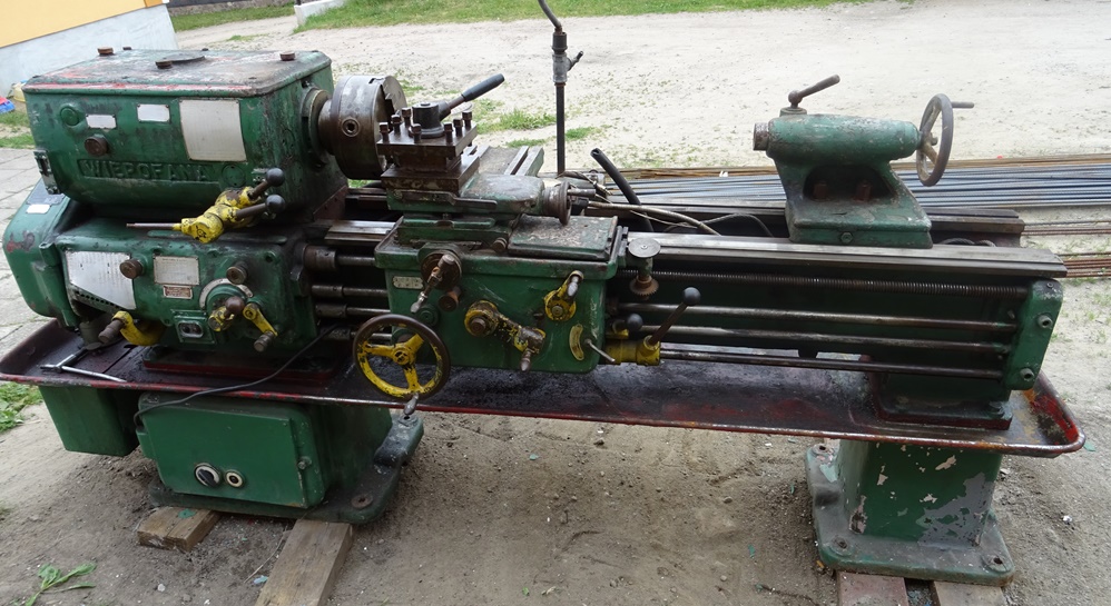 Tokarka Wiepofana TR45, sprawna, 1951 rok produkcj