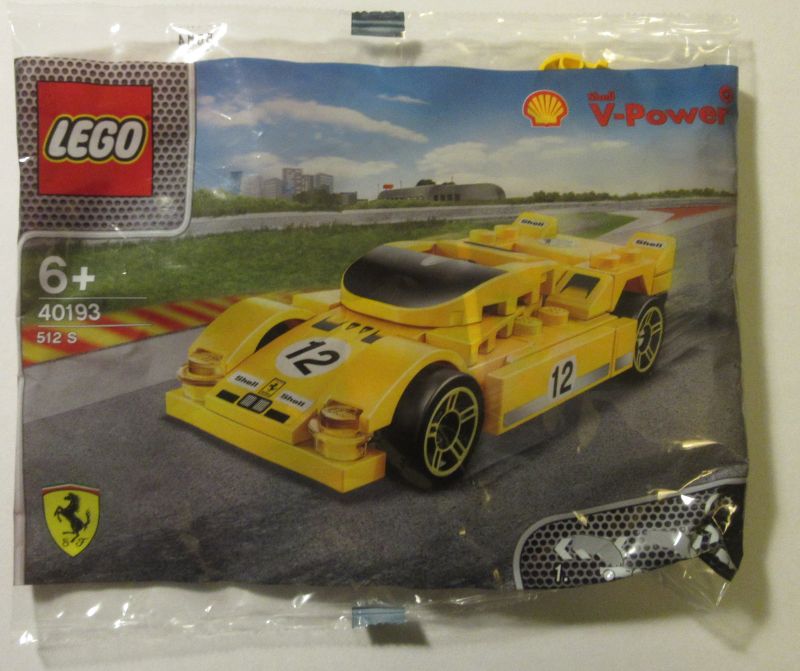 LEGO 40193 Ferrari 512 S Shell polybag
