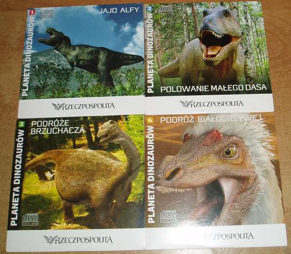 PLANETA DINOZAURÓW  1-4