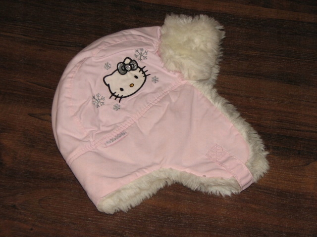H&M Hello Kitty zjawiskowa czapka 122 128 nowa