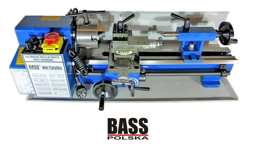 BASS POLSKA WARSZTATOWA MINI TOKARKA STOŁOWA 350mm