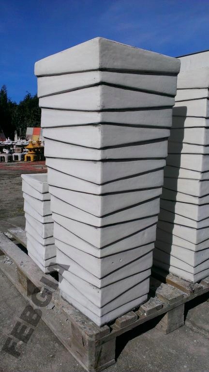 Nowoczesne donice betonowe, donica betonowa D725