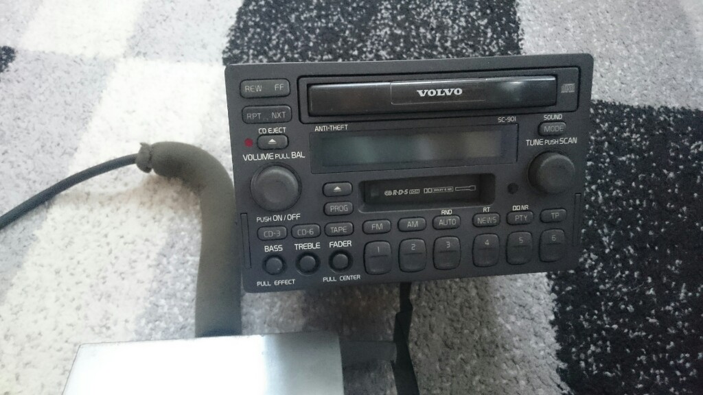 Radio Volvo SC-901 procesor Dolby Prologic komplet - 7095013216