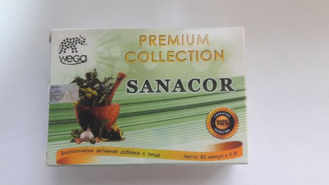 SANACOR 80kaps,PASOŻYTY,ODROBACZNIE