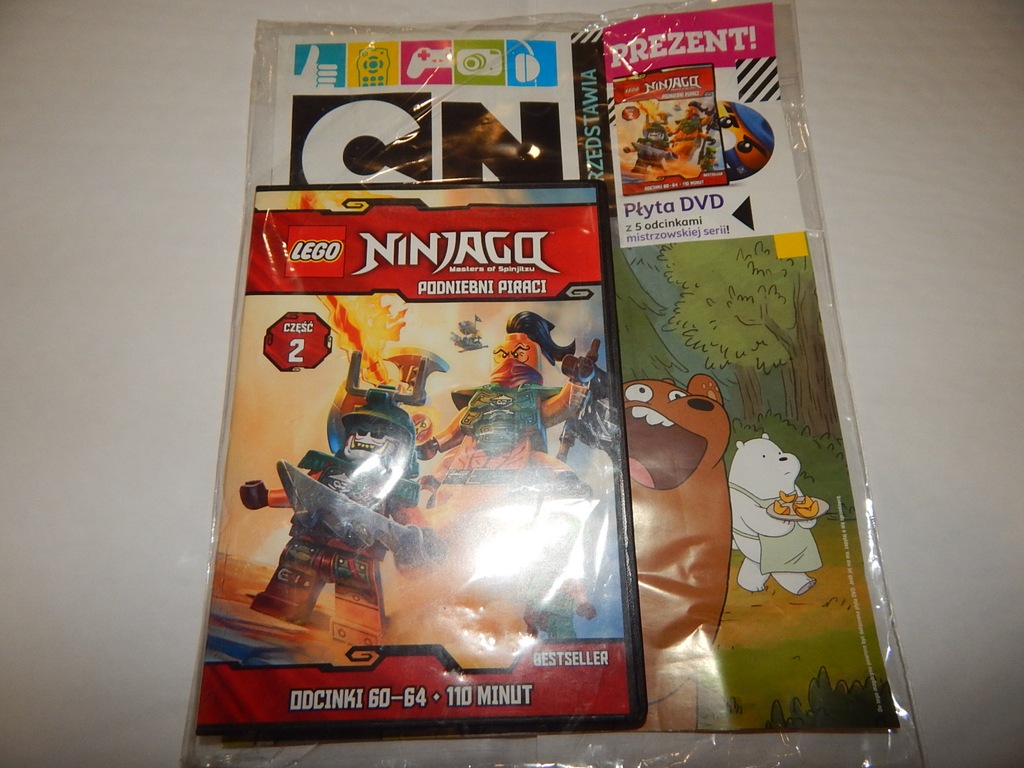 CARTOON NETWORK  NR 6/2017 +  PREZENT DVD LEGO