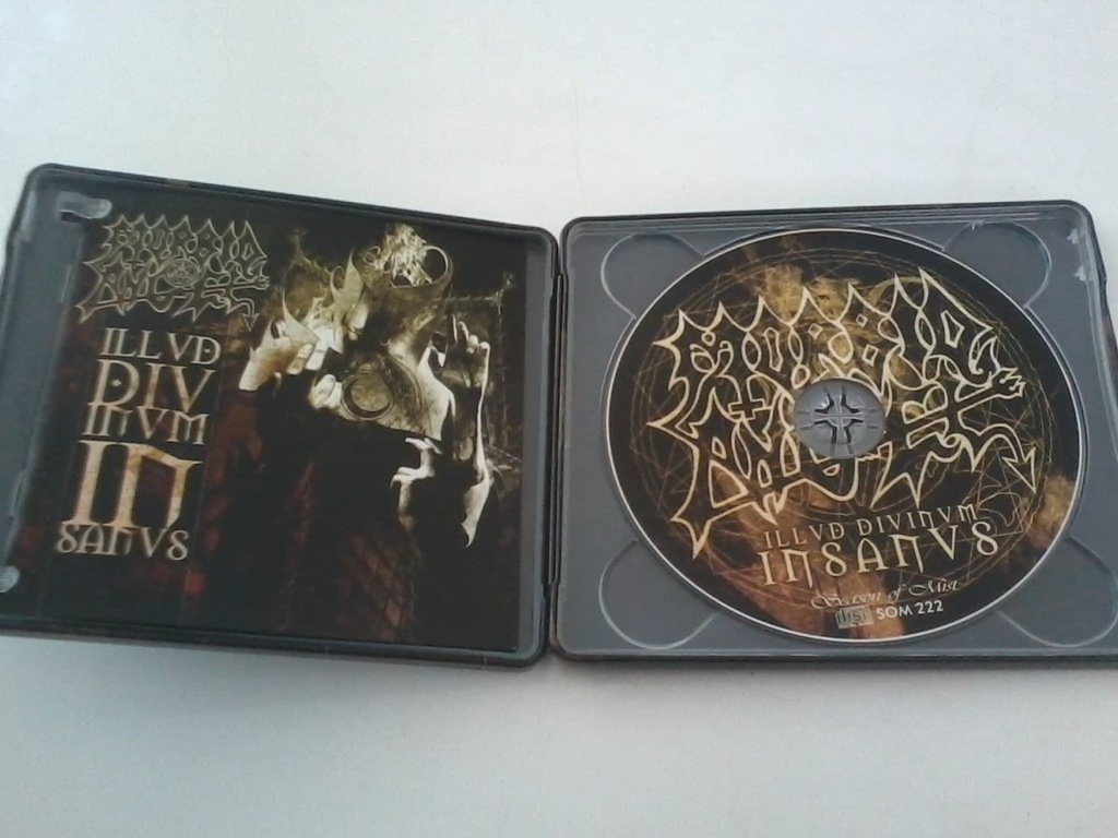 MORBID ANGEL Illud Divinum Insanus CD Metal Box