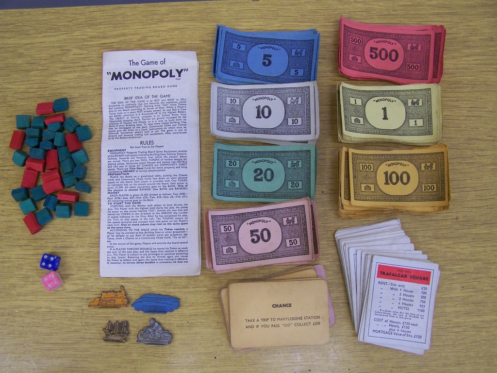 STARA GRA MONOPOLY