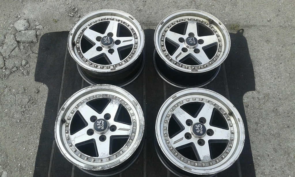 ORYGINALNE ALUFELGI PEUGEOT ZENDER 15 5x108 605