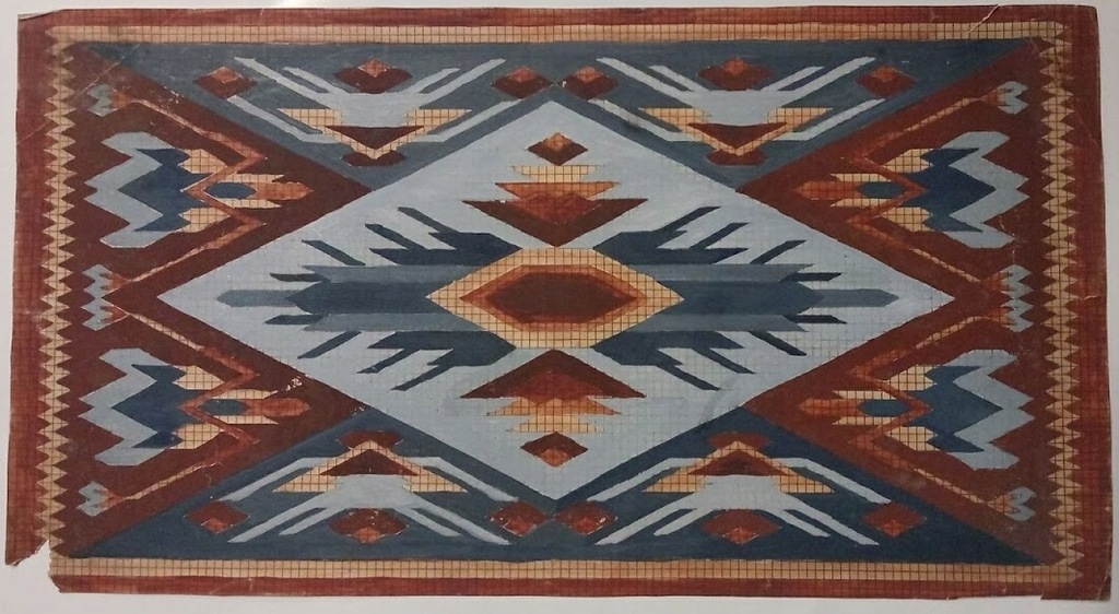 ANNA MAŚLAKIEWICZ BRZOZOWSKA KILIM GWASZ PROJEKT