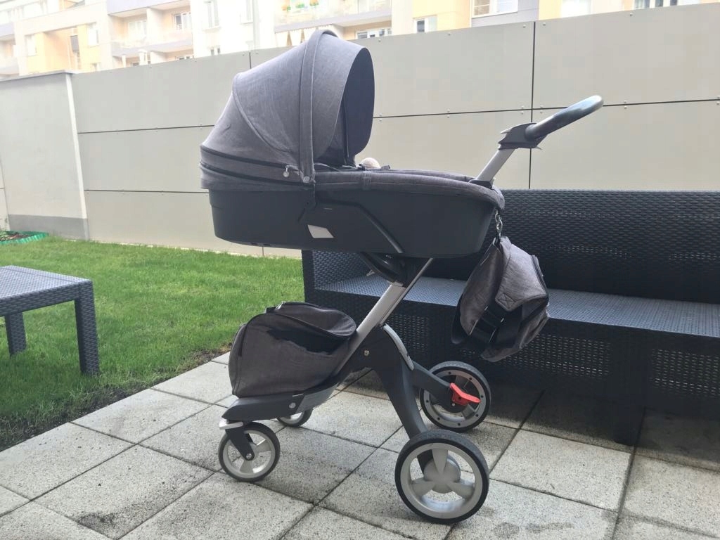 Wózek Stokke Xplory V4 2w1 na gwarancji
