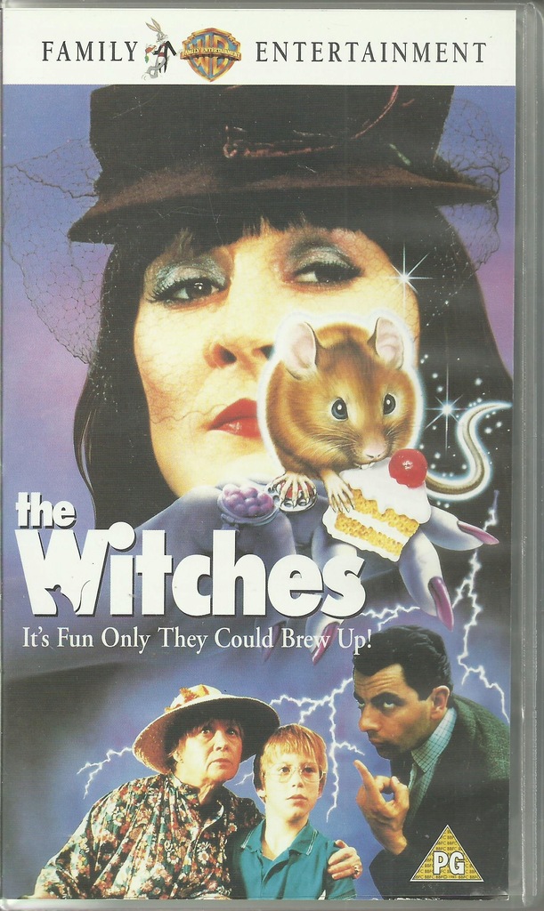 The Witches / Wiedźmy (1990) Houston, Atkinson VHS