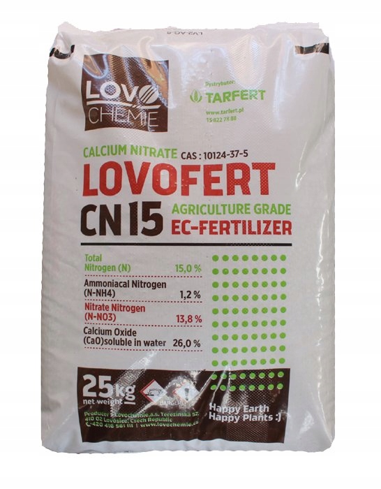 SALETRA WAPNIOWA 25kg LOVOFERT nawóz do warzyw