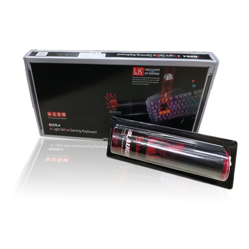 Klawiatura A4 Tech Bloody B254 + Bloody B071 - 7571246386 - oficjalne ...