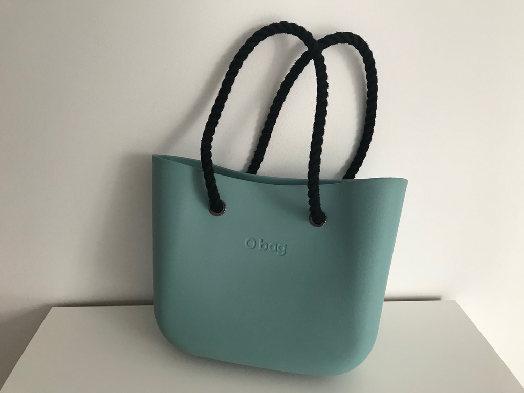 Tote Obag Verde Antico Work Tote Bag Made From Textured Calf