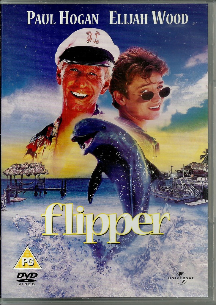 Flipper (1996) Elijah Wood, Paul Hogan - DVD