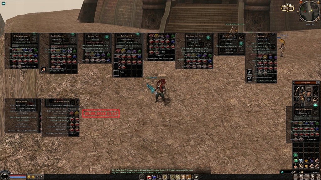 Metin2 Jawa Drop 42lvl body + EQ DT