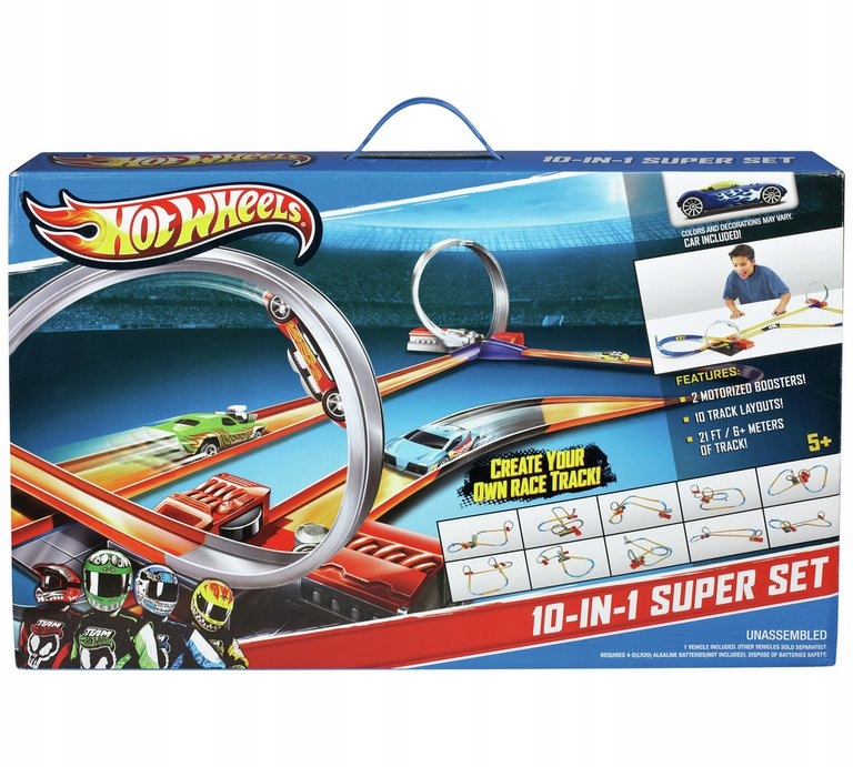 HOT WHEELS 10-1 PLAYSET SUPER SET
