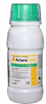 Actara 25 WG 250g owadobójczy stonka mszyce jabłoń