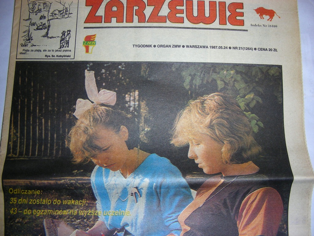 TYGODNIK ZARZEWIE + PLAKAT - A-HA