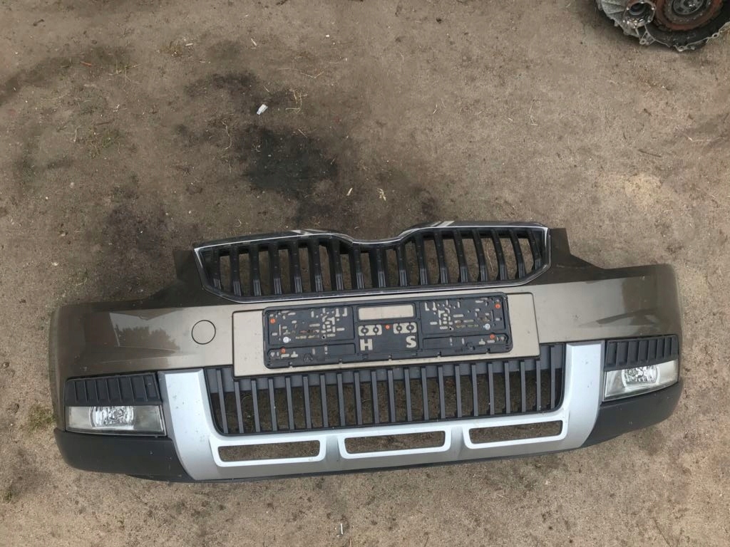 Zderzak przód skoda yeti lift LF8N komplet