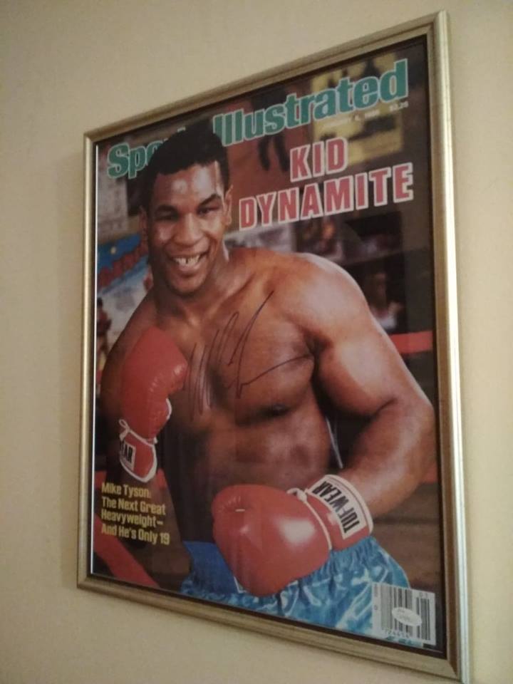 Mike Tyson Oryginalny autograf !