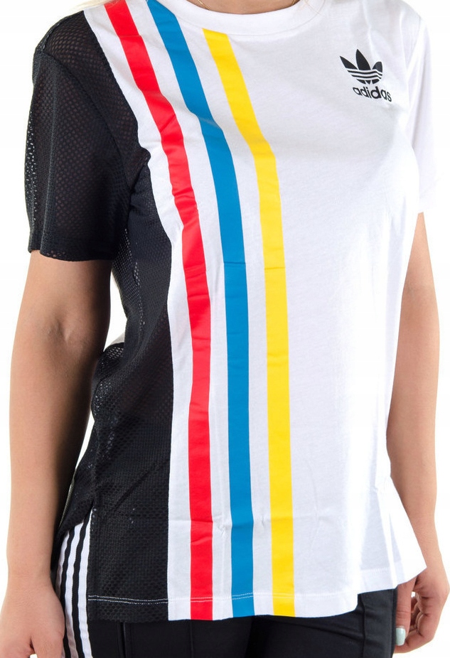 T-shirt Adidas S biały Originals damski + gratis