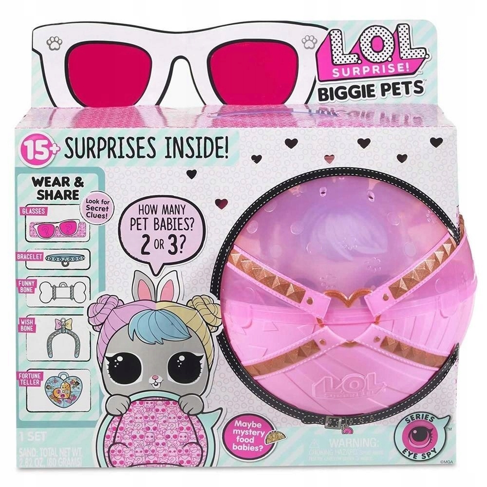 MGA LOL SURPRISE Pets DUŻE ZWIERZĘTA - KRÓLICZEK