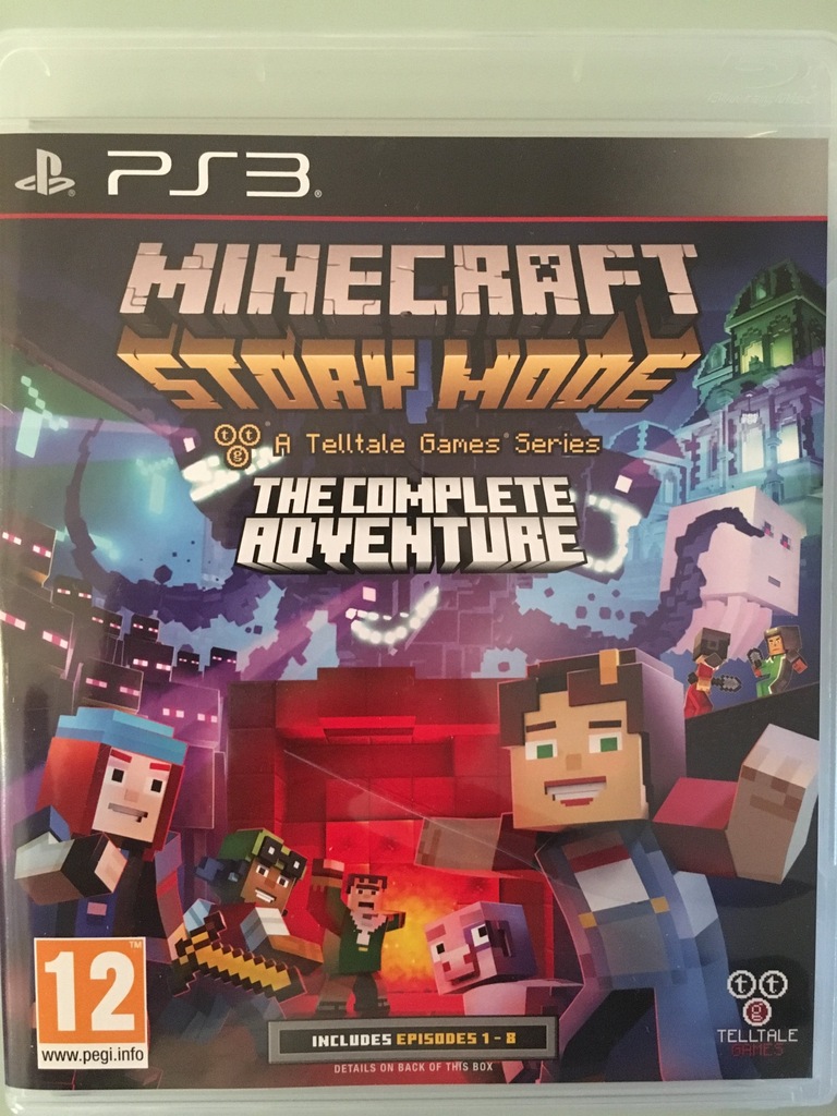 Gra PS3 MINECRAFT  STORY MODY COMPLETE ADVENTURE