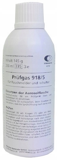 AEROZOL SPRAY DO TESTOWANIA CZUJEK DYMU GAZU 250ML