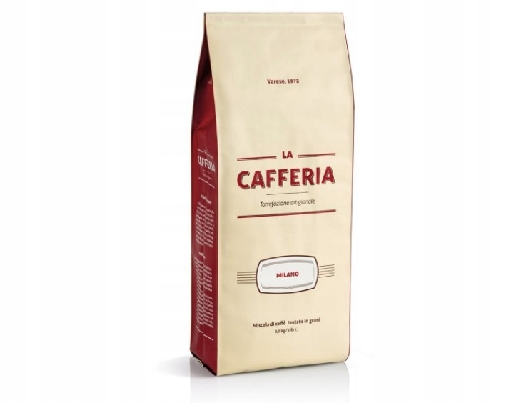 WŁOSKA KAWA ZIARNISTA MILANO LA CAFFERIA WŁOCHY
