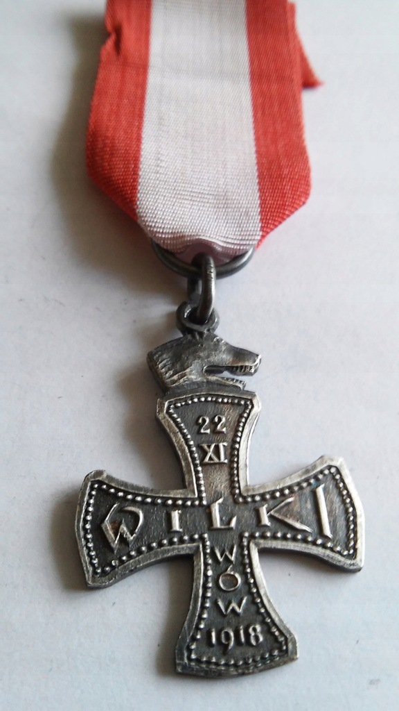 Krzyż kawalerii Wilki LWÓW 1918