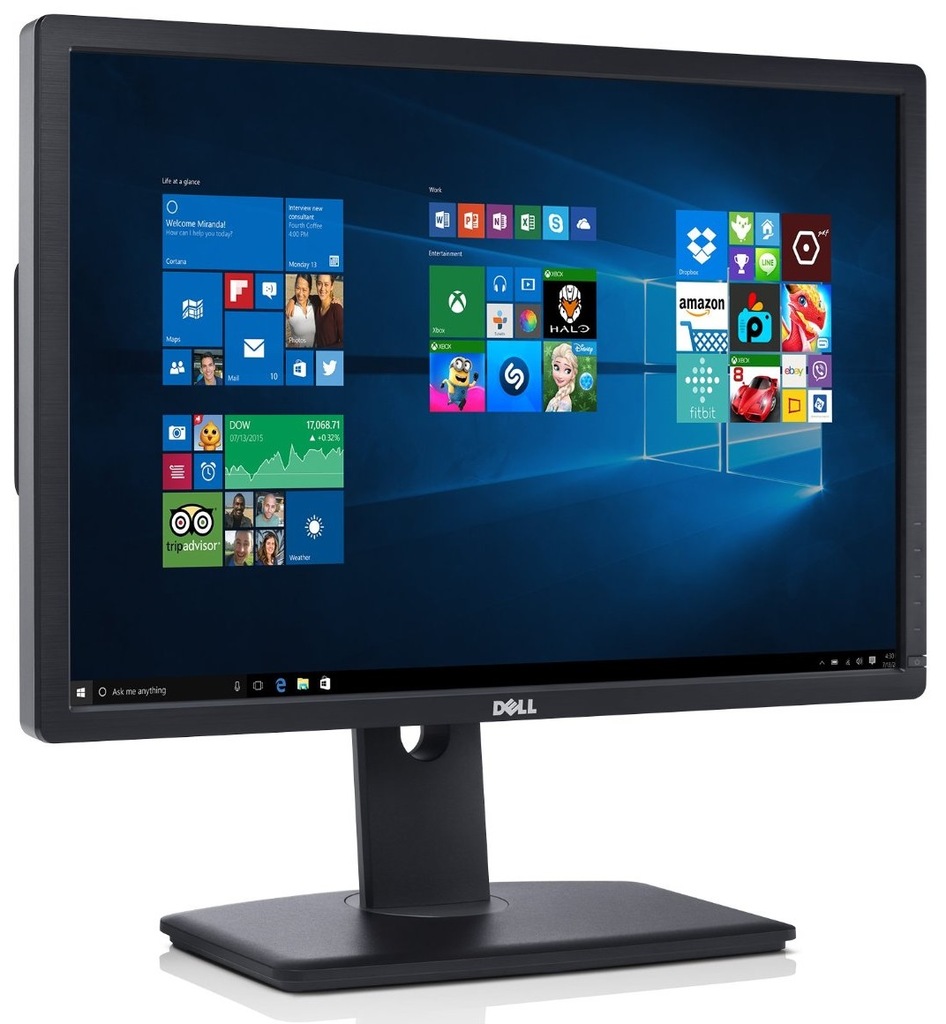 LCD DELL U2413 LED IPS DVI DP mDP HDMI PIVOT 7402831981