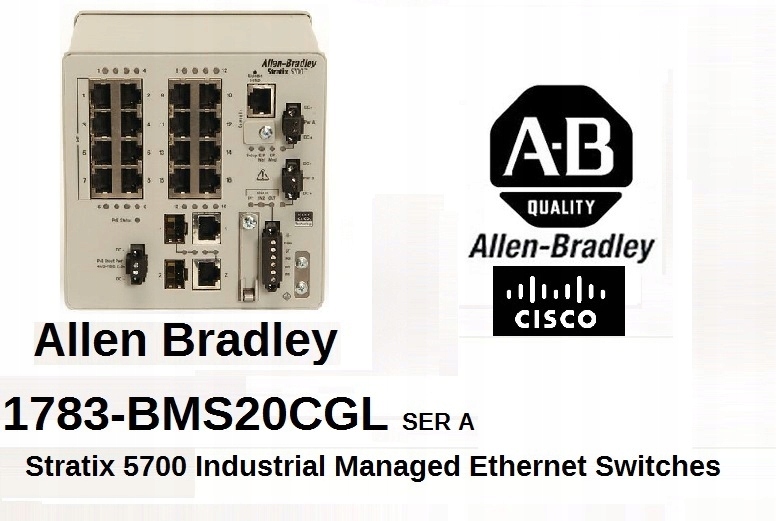 Allen Bradley STRATIX 5700 SER A Ethernet Managed