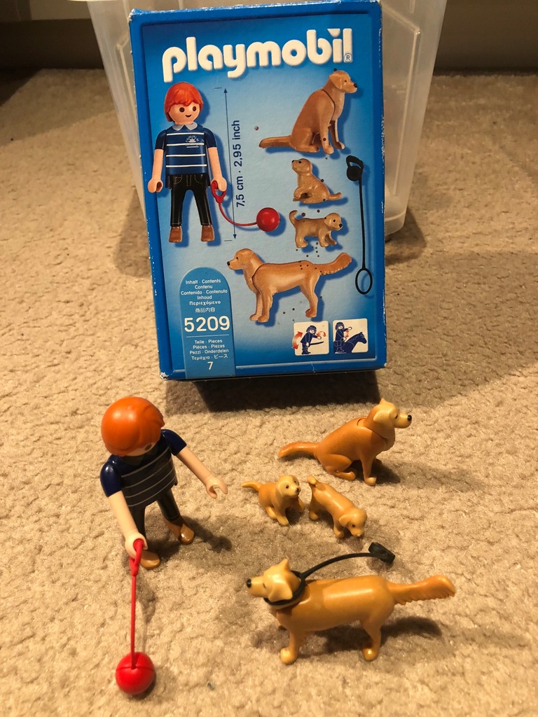 Playmobil CITY LIFE PSY Golden Retriever 52
