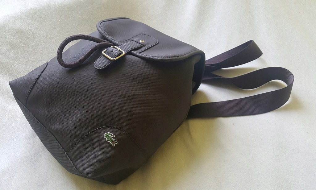 Oryginalny plecak francuskiej marki LACOSTE