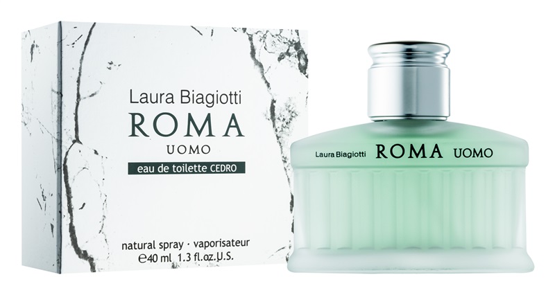 LAURA BIAGIOTTI ROMA UOMO CEDRO EDT 40ML ORYGINA 7357341743