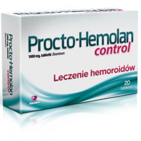 Procto-Hemolan Control 20 tabletek HEMOROIDY